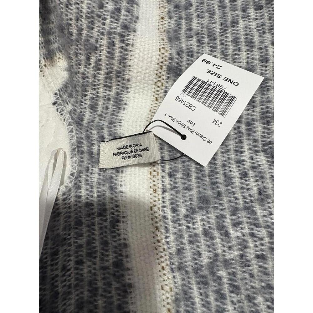 Open Front Cardigan/blanket Cape One Sleeveless Size Fits Most NWT - Picture 5 of 7